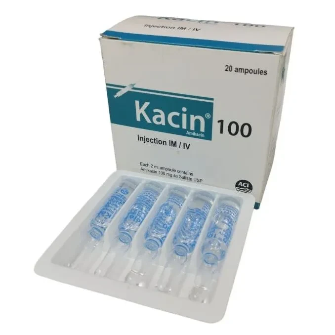 Injection Kacin 100mg/2ml (2x10 ampoule)
